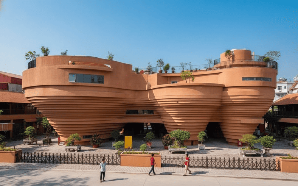 Bạn có thể di chuyển đến Bảo tàng gốm Bát Tràng bằng nhiều loại phương tiện